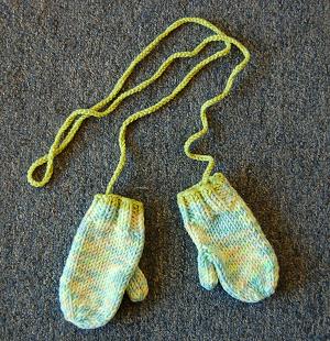 Baby Mittens Knitting Pattern