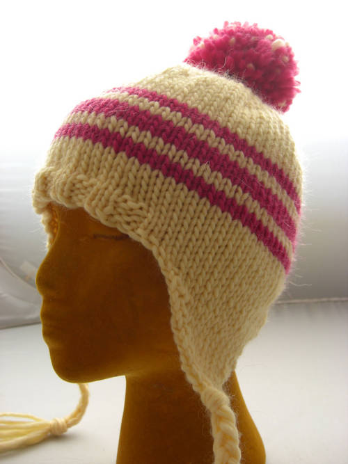 Free Earflap Hat Tutorial Knitting Pattern