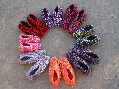 Knitted Slipper Pattern