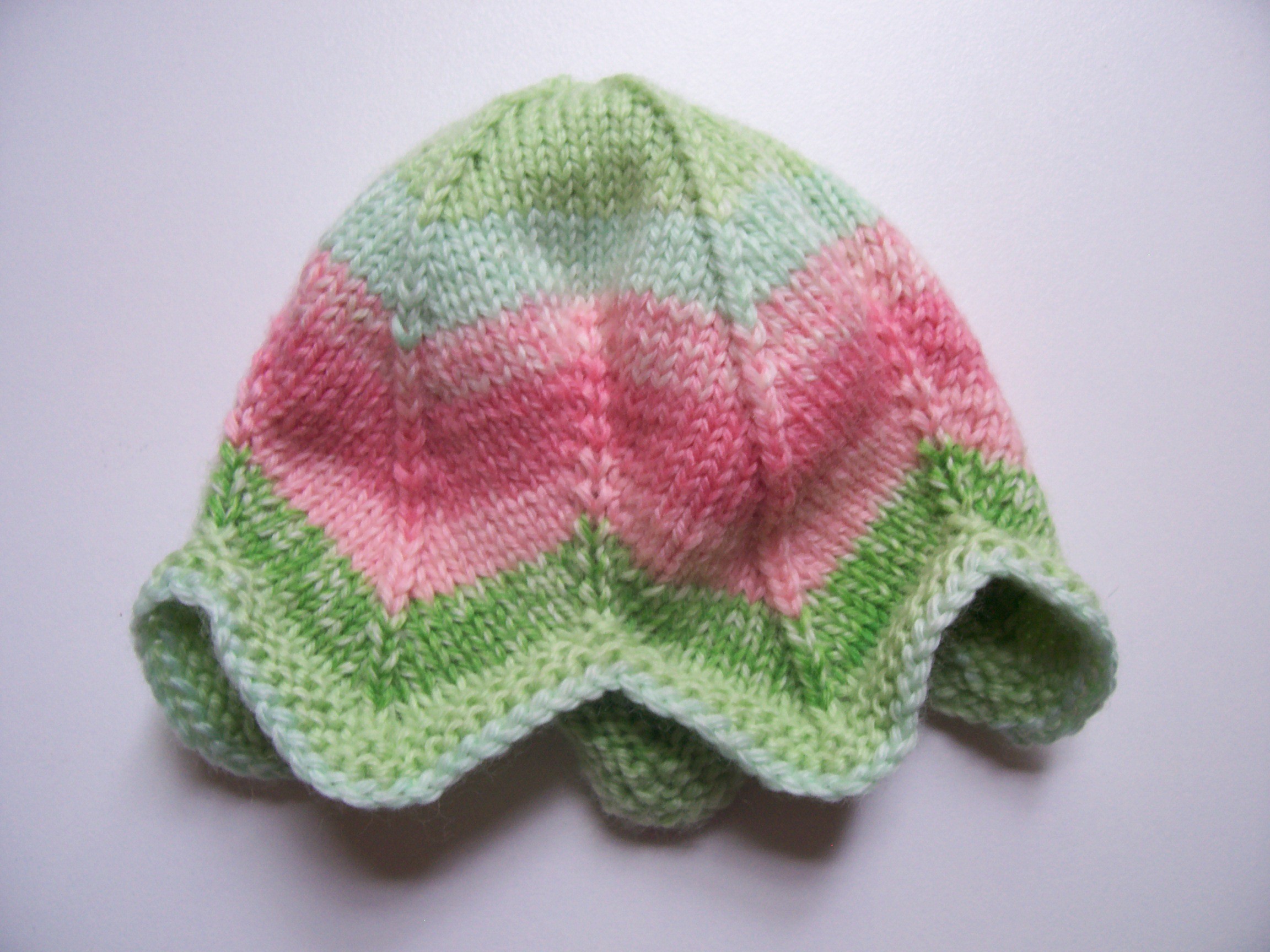Tulip Preemie Knitting Hat Pattern
