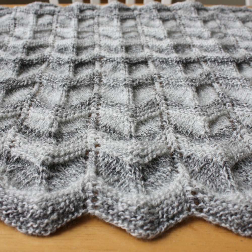 Chevron Quilt Knitting Pattern