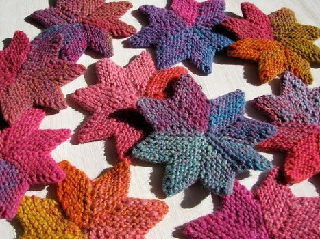 Eight Point Christmas Star Kntting Pattern