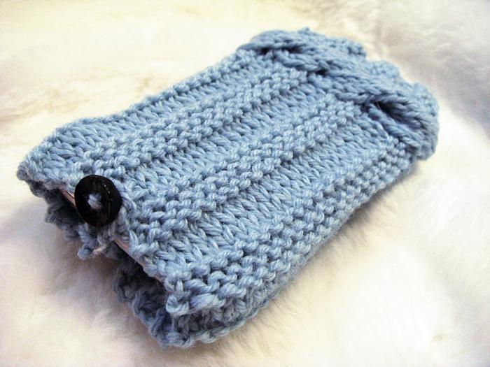 iPhone Braid Cover Knitting Pattern
