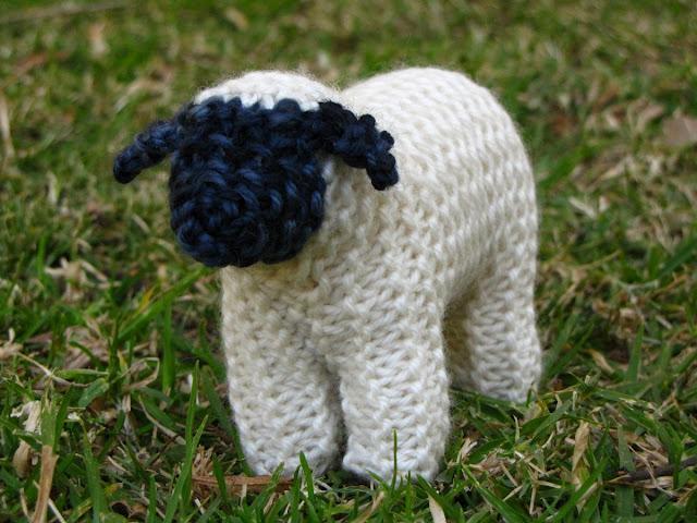 Knitted Sheep Pattern